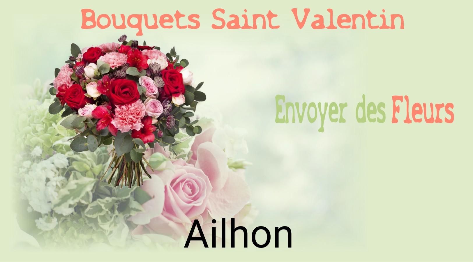 Roses de Saint-Valentin livrées à Ailhon